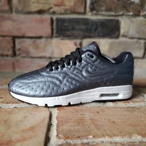 Nike Air Max 1 Ultra JCRD Jacquard Sliver White Women 8.5 861656–001